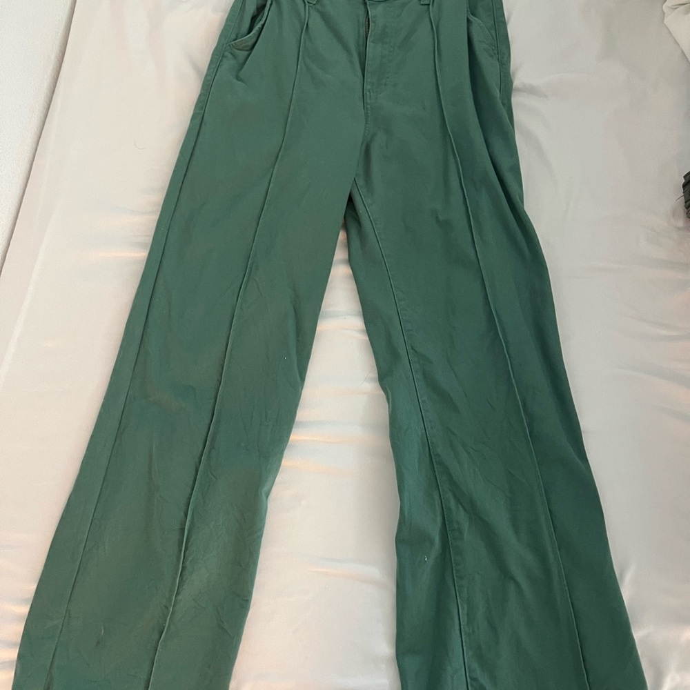 Cotton On Green Straight Leg Pants
